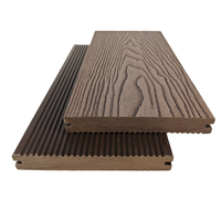 Revêtement de sol pour patio Design moderne Carreaux composites en bois Merbau imbriqués Revêtement de sol pour patio extérieur pour terrasses DIY