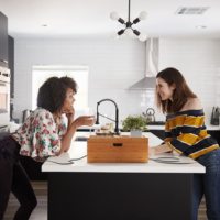 Boîte de gestion des câbles en bambou classique, écologique, durable, pour dissimuler les câbles et les multiprises