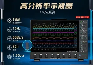 ออสซิลโลสโคปความละเอียดสูง MHO68 ซีรีส์ 1G แบนด์วิดท์สูง 8 ช่องสัญญาณ 6GSa/s ดีไซน์บางเฉียบ ผลิตในจีนแผ่นดินใหญ่ MHO68 ซีรีส์ - Product Image 3