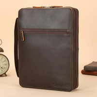 Funda de Biblia de Cuero PU, Bolsa de Iglesia, Protector de Biblia, Estuche de Transporte, Organizador de Biblia para Hombres