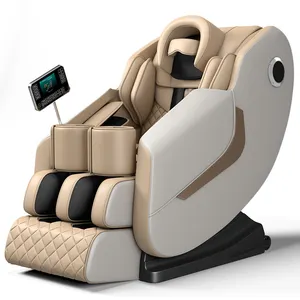 2024 Luxury Thai Stretch Full Body 4D Massage Chair Shiatsu Armchair With Neck Back Massager 2024 Luxury Thai Stretch Full Body