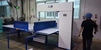 Máquina de Corte Vertical Manual de Espuma con Motor Paso a Paso y Bomba, Control Digital para Cortar Esponja, EVA, EPE y Papel