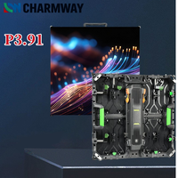 Écran LED de location couleur pleine résolution P3.91 étanche pour scène, type suspendu