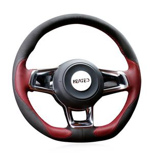 Housse de <span class=keywords><strong>volant</strong></span> pour voitures, accessoire pour Volkswagen VW Golf 7, GTI Golf R, MK7, VW Polo, GTI <span class=keywords><strong>Scirocco</strong></span>, 2015, 2016, prix de gros - Product Image 5