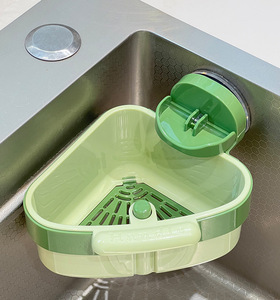 Panier de vidange triangulaire pour évier, bac à laver les légumes, filtre à déchets alimentaires pour cuisine domestique - Product Image 5
