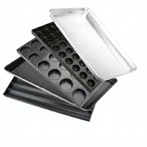 YOSLON Bandeja para <span class=keywords><strong>Pan</strong></span> Francés Antiadherente Comercial <span class=keywords><strong>de</strong></span> Tamaño Personalizable 400*600, Bandeja <span class=keywords><strong>de</strong></span> Aluminio para Panadería, Bandeja para Hornear <span class=keywords><strong>Pan</strong></span> - Product Image 1
