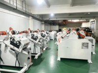 Machine automatique de débobinage et de redressement 2-en-1 haute précision pour lignes de pressage de tôlerie