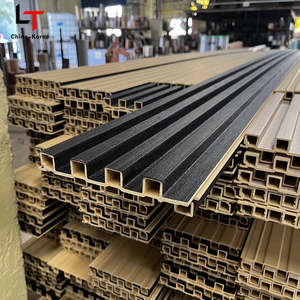 شريحة WPC الحديثة لوحة الحائط 3D البلوط مصبغة لغرفة النوم والتجارة والترفيه تصميم مقاوم للماء - Product Image 6