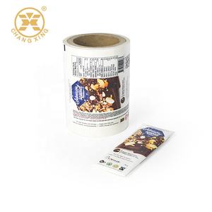 מותאם אישית גודל צבע מודפס מזון אריזה סרט תיק רול פלסטיק סרט גרוטאות לחמניות עבור קפה שוקולד שבבי עטיפת ממתק סרט - Product Image 6