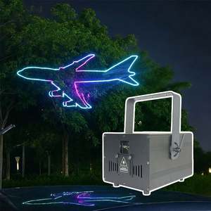 Luz Láser de Alta Potencia de 15 W, Animación RGB, Aplicación Móvil, Dibujo de Logotipos, Texto, Ilda, Estuche de Transporte de 30k para Bodas, Fiestas, Discotecas - Product Image 6