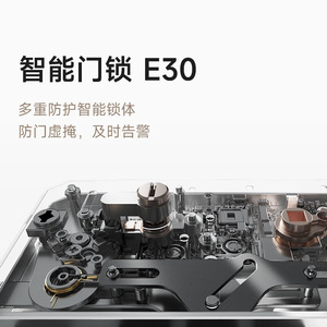 สมาร์ทล็อคประตู E30 ล็อคอิเล็กทรอนิกส์แบบลายนิ้วมือ ล็อคประตูรักษาความปลอดภัยบ้าน - Product Image 4