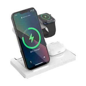 wireless mobile phone charger 2023 multi function wireless charger table station wireless charger for iphone xiaomi huawei phone