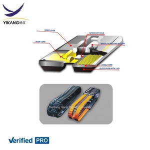 ASV Skid chỉ đạo Bộ nạp Zig Zag máy xúc nhỏ gọn theo dõi cao su theo dõi cao su theo dõi cao su theo dõi phần Máy xúc mini phần cheaplight - Product Image 3