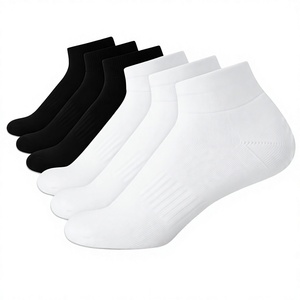 Chaussettes de sport en coton à compression, personnalisées, à séchage rapide, imprimées numériquement, pour la course à pied, vente en gros - Product Image 2