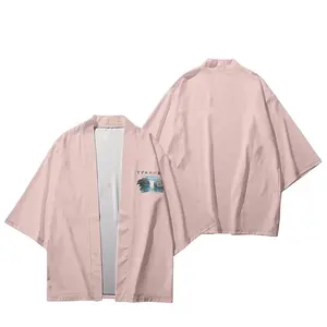New Colorful Printed Cloak Anime Kimono Clothing