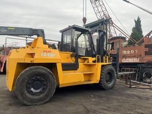 TCM <b>Used</b> 20 Ton Diesel Forklift Truck Heavy Duty Warehouse Lifting Equipment 1200mm Fork Length 1 Year Warranty Seated Operation - Product Image 2