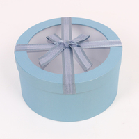 Personnalisable 3 tailles de boîtes rondes en carton solide feuille d'or imprimé et papier couché UV pour l'emballage et l'utilisation de cadeaux gaufrage caractéristique