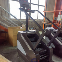 Grand appareil de fitness pour l'escalade, escalier vertical, marchepied électrique, exercice aérobie, salle de sport, machine à escaliers commerciale
