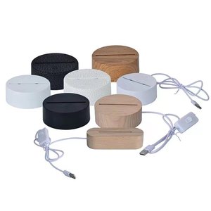 2023 mới <span class=keywords><strong>3D</strong></span> ánh sáng ban đêm cơ sở mới được nâng cấp mô hình tư nhân ánh sáng ban đêm cơ sở - Product Image 4