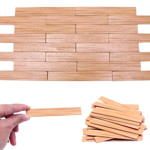 Xicheng casa de muñecas Mini piso de <span class=keywords><strong>madera</strong></span> BJD cocina en miniatura escena de estar <span class=keywords><strong>baldosas</strong></span> de piso de grano de <span class=keywords><strong>madera</strong></span> simulada - Product Image 4