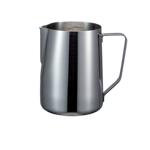 Classica Caraffa in Acciaio Inox per Montare il Latte, per Uso Barista, <span class=keywords><strong>Espresso</strong></span>, Cappuccino, Latte Art e Schiumatura - Product Image 6
