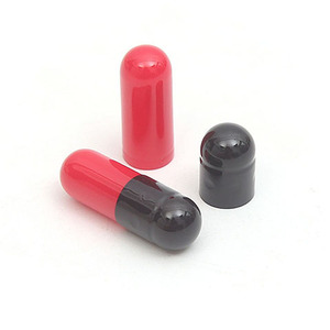 Capsules de gélatine bovine rouge et jaune Capsules de gel vides Shell Size <span class=keywords><strong>00</strong></span> - Product Image 2
