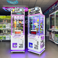 Machine à jeu commerciale à monnayeur, très rentable, Lucky 7s, jeu de poussée de prix et de cadeaux, machine à griffes pour centre commercial, garantie 1 an, version anglaise