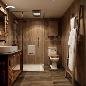 Tende da Safari di Lusso per <span class=keywords><strong>Glamping</strong></span> con Bagno, Struttura in Legno e Tela per Hotel, <span class=keywords><strong>Resort</strong></span> e Abitazioni Private Personalizzate - Product Image 6