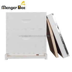 Matériel d'apiculture : Boîte à ruche en bois colorée pour le transport des ruches - Product Image 3