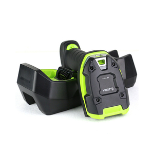 Lecteur de codes-barres portable Zebra DS3678ER, codes-barres industriels 1D 2D DPM, 325 lectures/secondes, taille 1 an, 32 bits, vert, USB - Product Image 1