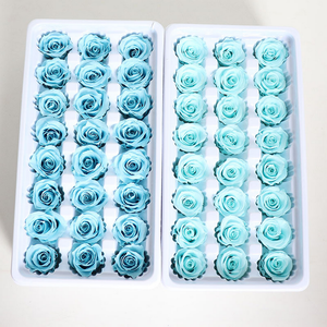 Venta al por mayor de fábrica, flores preservadas, cabeza de Rosa eterna en caja de regalo - Product Image 4