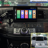 Radio Stereo Mobil GPS Navigasi Android Krando untuk Infiniti M35 2007-2010 Head Unit Mobil Multimedia Carplay BT WIFI 4G DSP