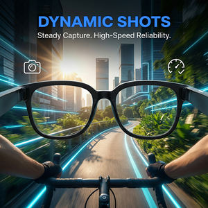 แว่นตาอัจฉริยะ Miccell PAG06 พร้อมระบบชาร์จแม่เหล็ก กล้องบันทึกภาพแบบ FPV และระบบแปลภาษา AI แบบเรียลไทม์ สำหรับ<span class=keywords><strong>การ</strong></span>เดินทาง ธุรกิจ และกิจกรรมกลางแจ้ง - Product Image 3