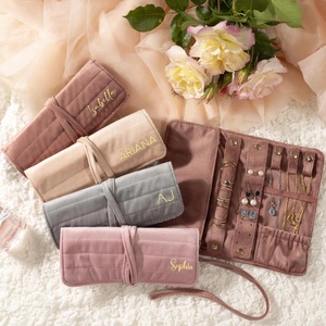 Bolsa de Almacenamiento de Viaje Personalizada Única para Joyería, Collares y Pendientes, Bolsa Personalizada para Regalos de Ferias Comerciales y <span class=keywords><strong>Visitantes</strong></span> de Exposiciones - Product Image 2