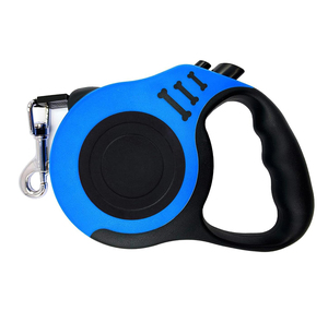 Multifunctional Luxury Solid Nylon Retractable Pet Belt with <b>LED</b> Light Poo Bag Dispenser & Food Storage - Product Image 1