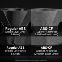 Filament ABS haute résistance aux chocs 1,75 mm 1 kg, fibre de carbone ABS, consommables pour imprimante 3D pour prototypes automobiles et industriels