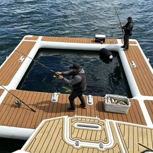 Nouvelle <span class=keywords><strong>piscine</strong></span> gonflable personnalisable pour yacht avec filet 2026 - Product Image 1