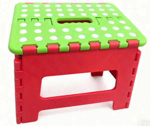 Tabouret pliant créatif en plastique à pois – Tabouret gonflable portable, écologique, durable et moderne pour enfants, idéal pour la salle à manger, l'hôtel et le centre commercial - Product Image 6