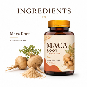 Cápsulas de Raíz de Maca Orgánica para Energía y Apoyo Inmunológico en Hombres Adultos, Suplemento Herbal, No Apto para Niños, Mujeres Embarazadas, Antioxidante - Product Image 2