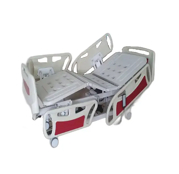 이동식 5 기능 ICU 침대 전자 장비 환자 침대
