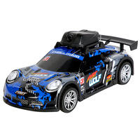 Voiture RC FPV de course à dérive avec éclairage PVC, contrôle mobile sans fil 2,4 GHz via application, caméra WIFI, chargeur Li-ion et câble USB