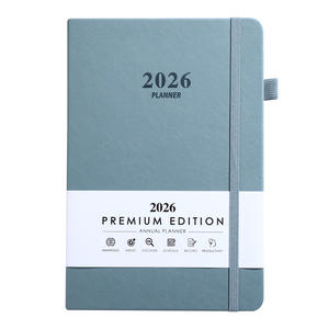 Libreta A5 con Logo Personalizado 2026 de Tapa Dura de PU con Banda Elástica, Diario, Agenda, Planificador, Calendario, Proveedor de Oficina - Product Image 4