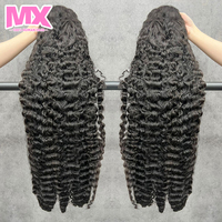 Venta al por mayor de pelucas de cabello humano virgen crudo vietnamita original de grado 12A, peluca rizada birmana cruda de 30 pulgadas, peluca frontal de encaje HD completa, proveedor.