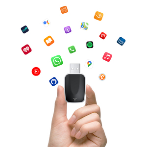 อะแดปเตอร์ Rhythm Wireless CarPlay Android Auto 2 in 1 5G WiFi BT 5.2 ส่งสัญญาณเสถียร ไม่มีดีเลย์ เชื่อมต่ออัตโนมัติ - Product Image 2