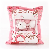Mini sac de bonbons en peluche doux, coussin de Collection moelleux, lisse et confortable, cadeau unique, lavable, vente en gros, peluches confortables