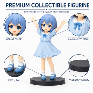 Figura de <span class=keywords><strong>Anime</strong></span> Personalizada, Juguete de Vinilo, OEM ODM, Producto Coleccionable Directo de Fábrica, Figura de Acción de PVC - Product Image 1