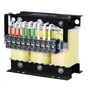 Manufacturers 3 Phase Electric Control Transformers Aluminum Power Air Cooling 220v to 400v Step up Transformer Three Phase 98%