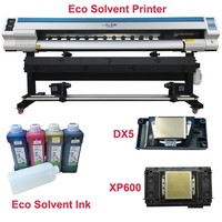 Impresora Digital de Inyección de Tinta de 70cm/1.3m/1.8m/2.5m/3.2m, Impresora Eco-Solvente para Pancartas, Vinilos, Adhesivos, Papel Tapiz