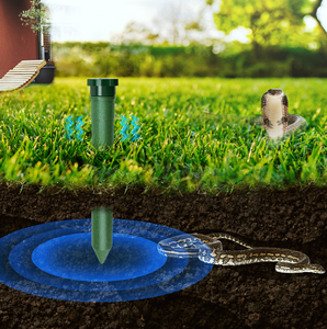 Répulsif intelligent ultrasonique, livraison en temps et en extérieur pour jardin, pc, serpent, étanche, avec vibrations, très puissant, <span class=keywords><strong>anti</strong></span>-serpent - Product Image 4