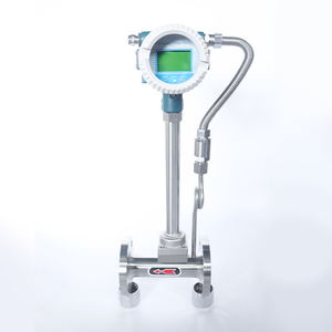 Tùy chỉnh thép không gỉ <span class=keywords><strong>Vortex</strong></span> lưu lượng kế cho không khí gas lỏng và nước vừa OEM hỗ trợ - Product Image 1